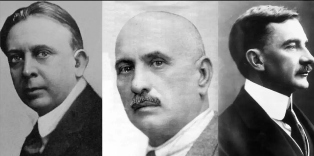 goga, maniu și aurel vlad