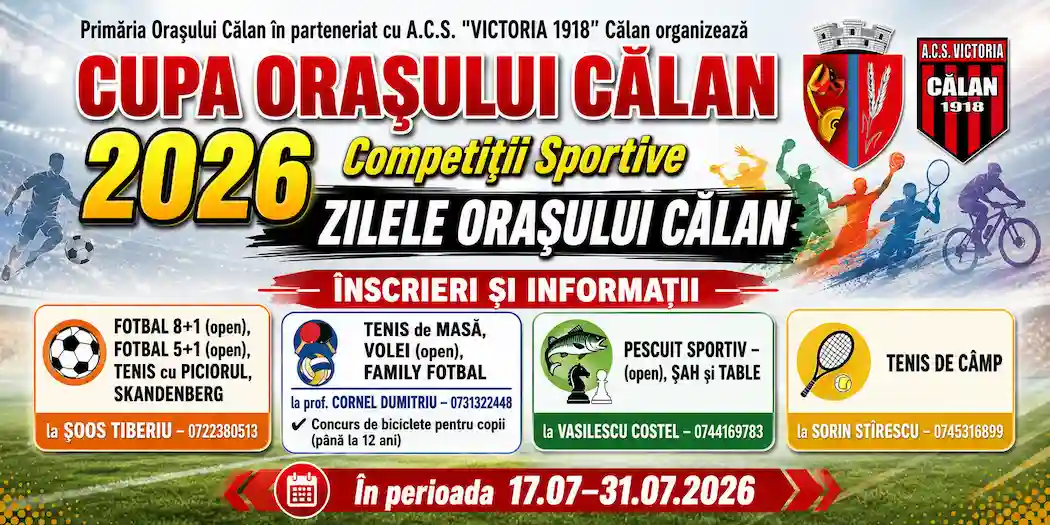 cupa orașului călan