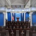 Sala de briefing pentru presă James S. Brady de la Casa Albă