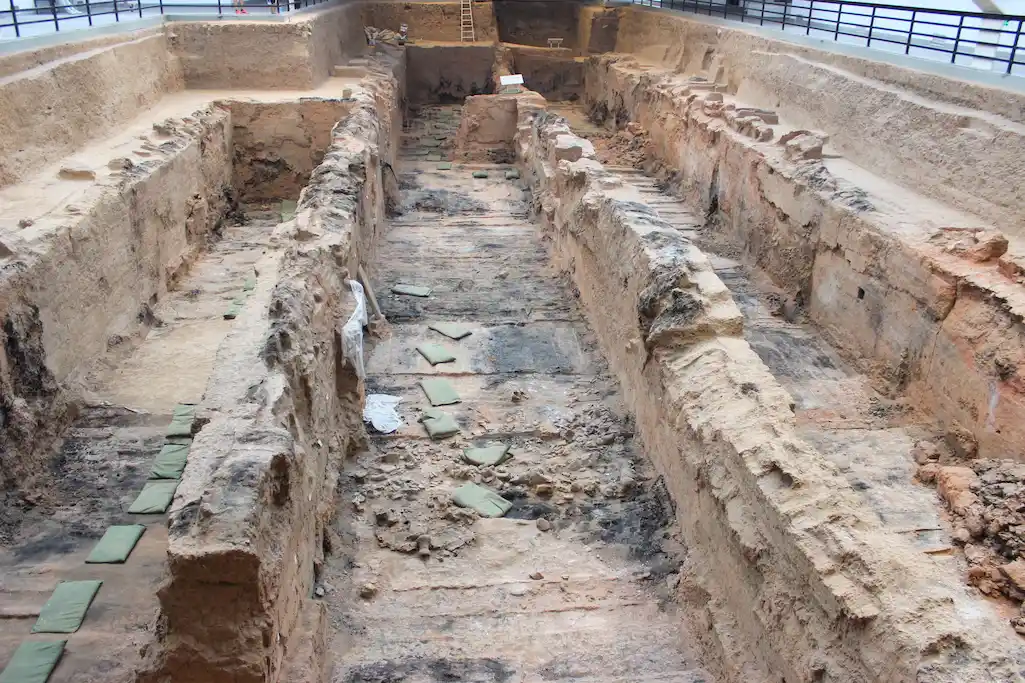 a burial site of the tomb of the first emperor qin shi huang di, xi'an, china panoramio