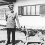 adolf hitler and blondi at the berghof