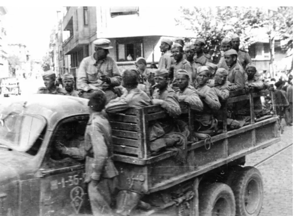 armata roșie intrând în bucurești, 31 august 1944