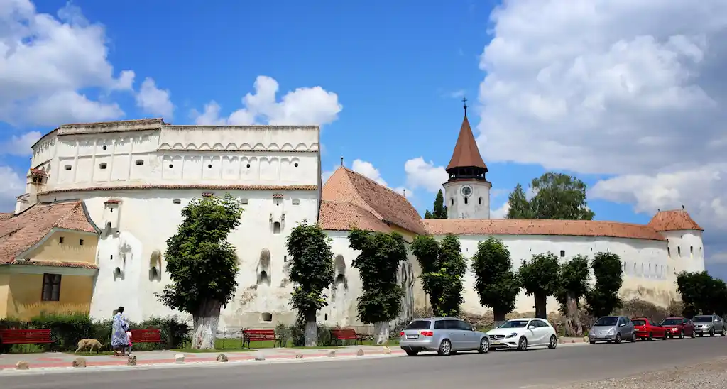 biserica fortificată din prejmer vedere de ansamblu