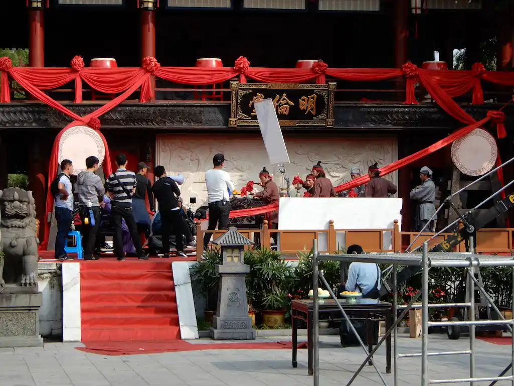 drama filming at hengdian world studios