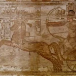 großer tempel (abu simbel) große pfeilerhalle südwand 10