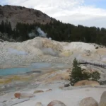 hot springs at lassen national park