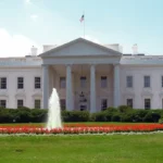 north façade white house