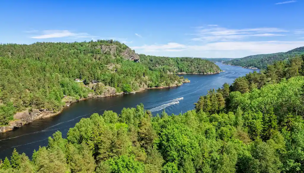 peisaj din zona svinesund