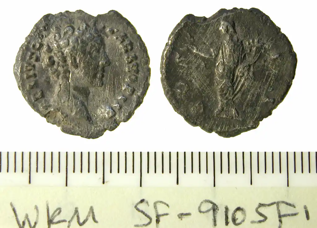 roman denarius of antoninus pius (findid 291402)