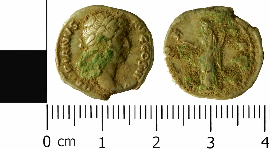 roman denarius of hadrian (findid 507026)