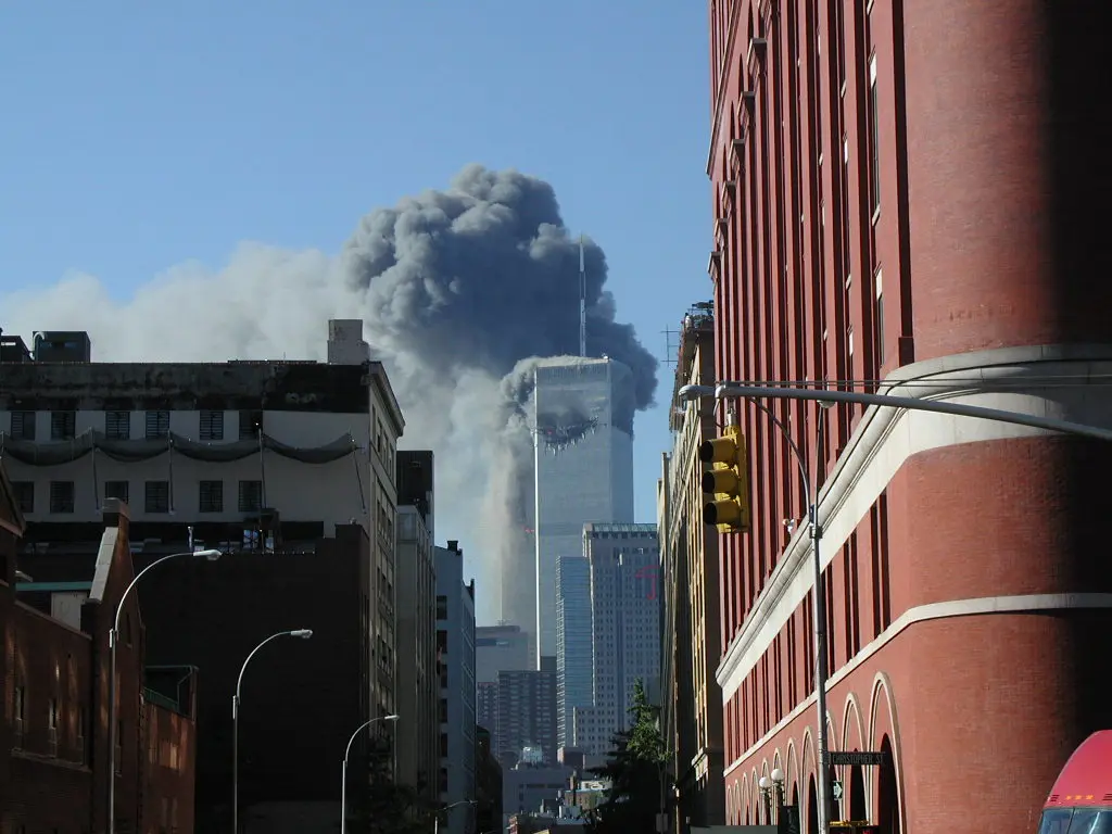 wtc 2nd plane hit greenwich street