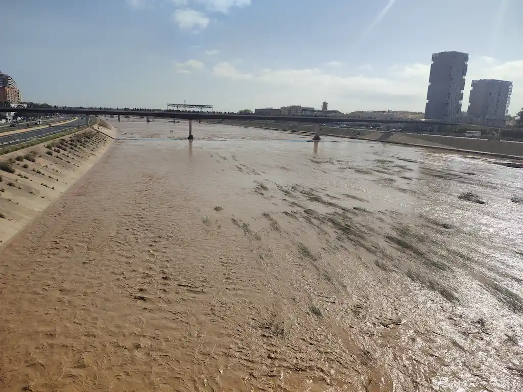 cauce del río turia dana 2024