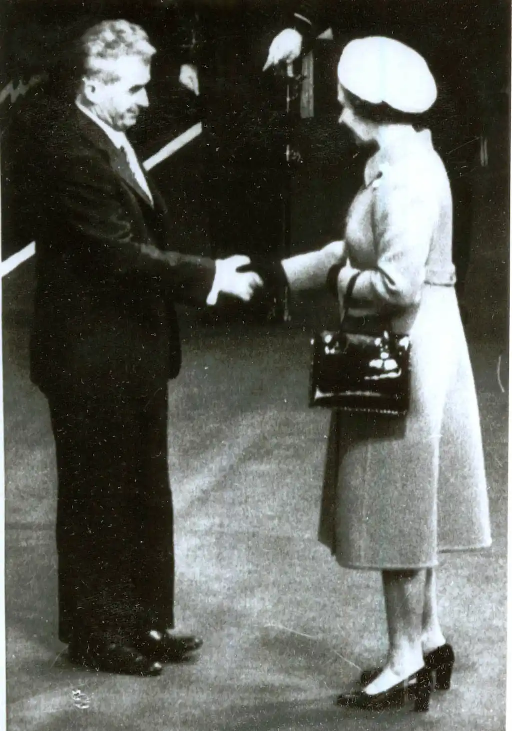 Nicolae Ceaușescu și regina Elisabeta a II-a, iunie 1978