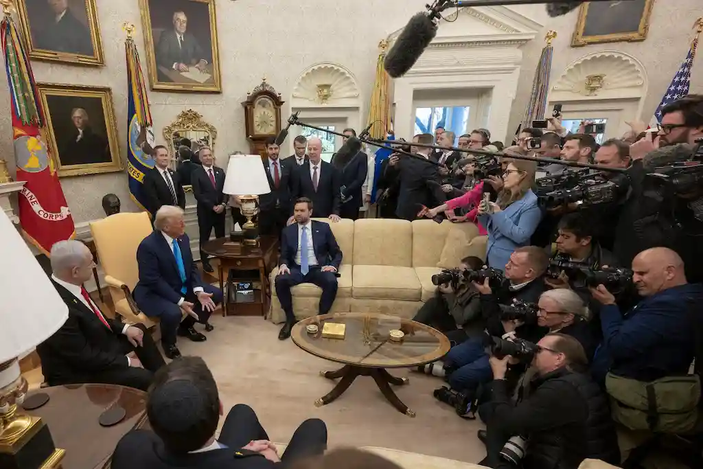 donald trump and benjamin netanyahu at white house 2025 (3)