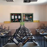 empty classroom 2020