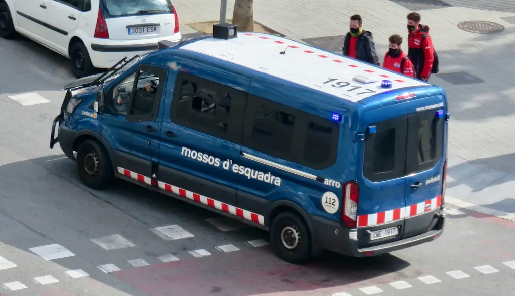 furgó arro mossos d'esquadra