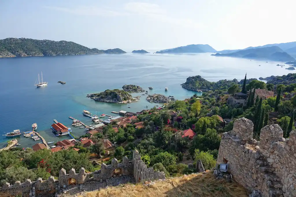 kekova island and kalekoey village