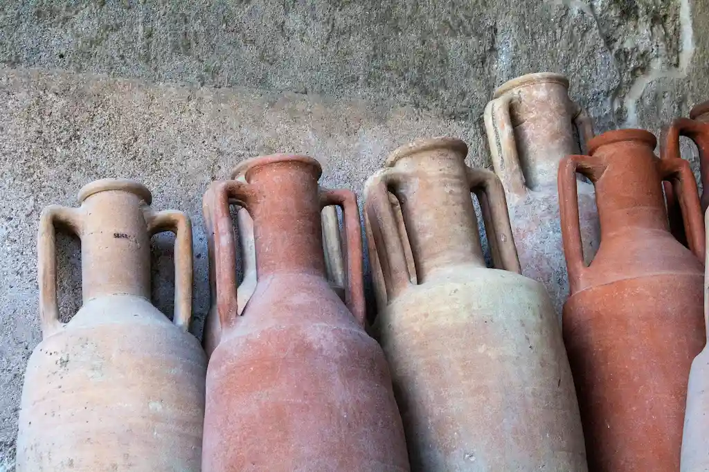 pompeii italy june 2020 amphorae depositphotos 469251934 l