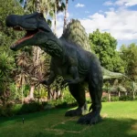 roaring spinosaurus display model in depositphotos 103928620 l