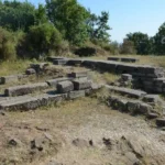 ruins of a temple of apollonia, albania 01