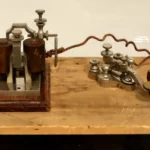 telegraph key and sounder, western electric manufacturing co, chicago, c. 1876 wisconsin historical museum dsc02817