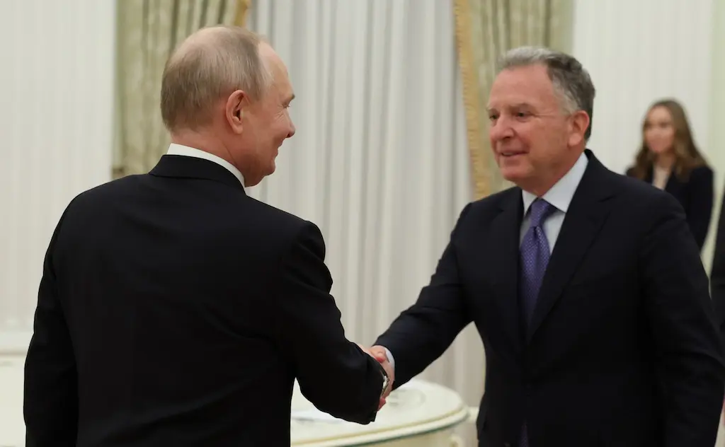 vladimir putin and steve witkoff on january 22, 2026