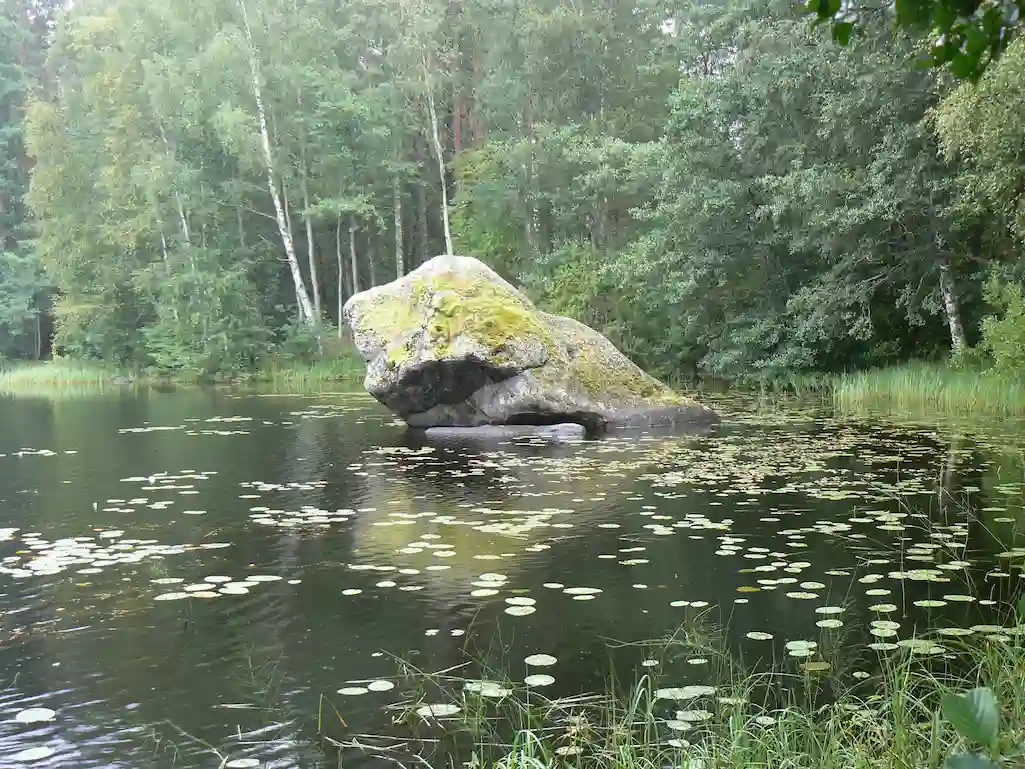 Фрагмент укреплений Тиверского городища